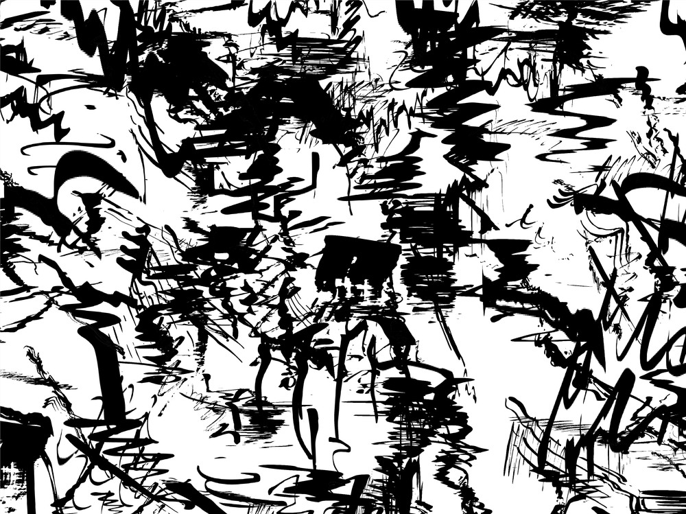 Originální generovaný potisk na trika.