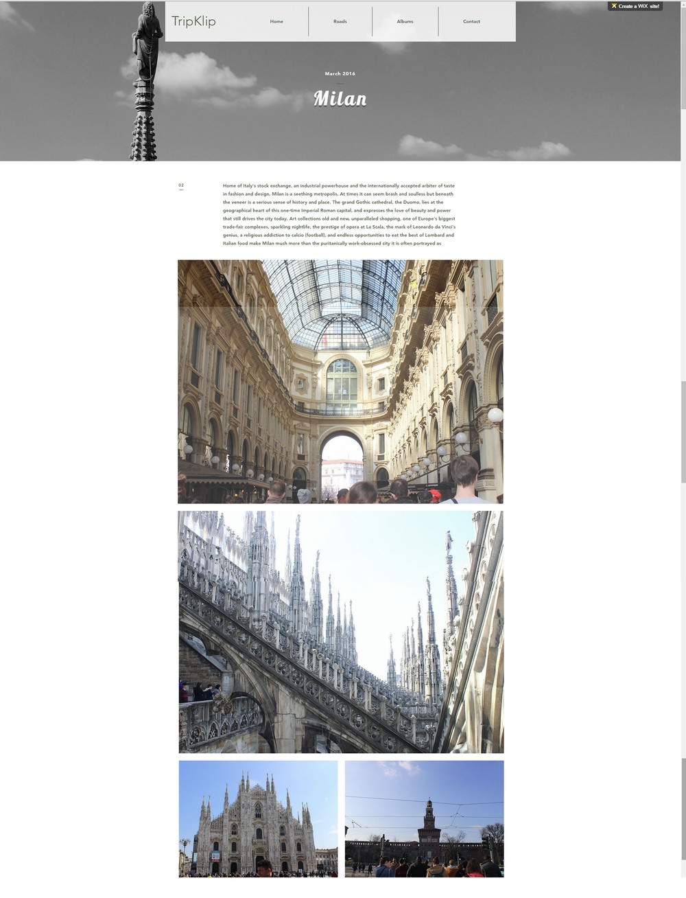 On-line cestovný denník