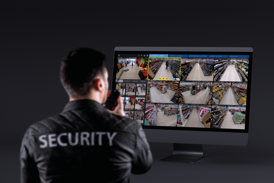 Bezpečnostní systém pro obchodní řetězce