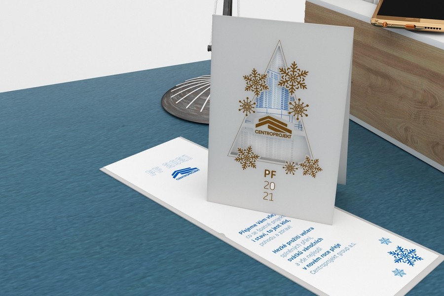 Novoročenka pro společnost Centroprojekt group a.s.