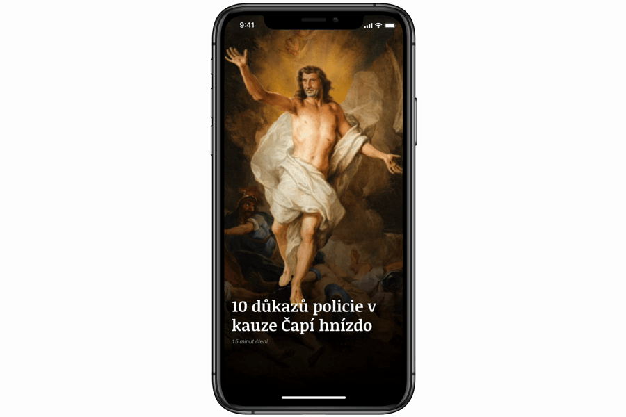 iRozhlas - longread článek