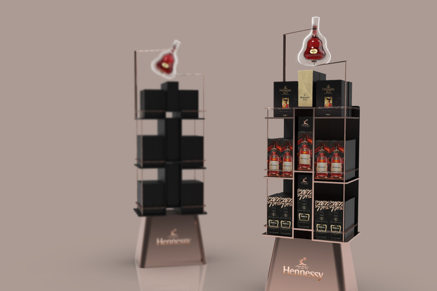 Hennessy Off-trade display