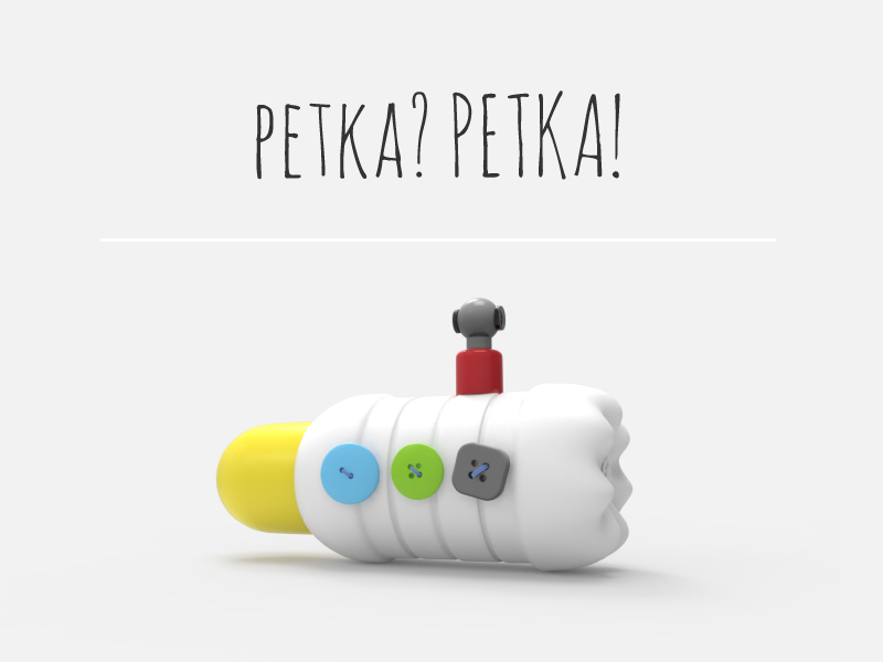 Recyklované hračky - PETka