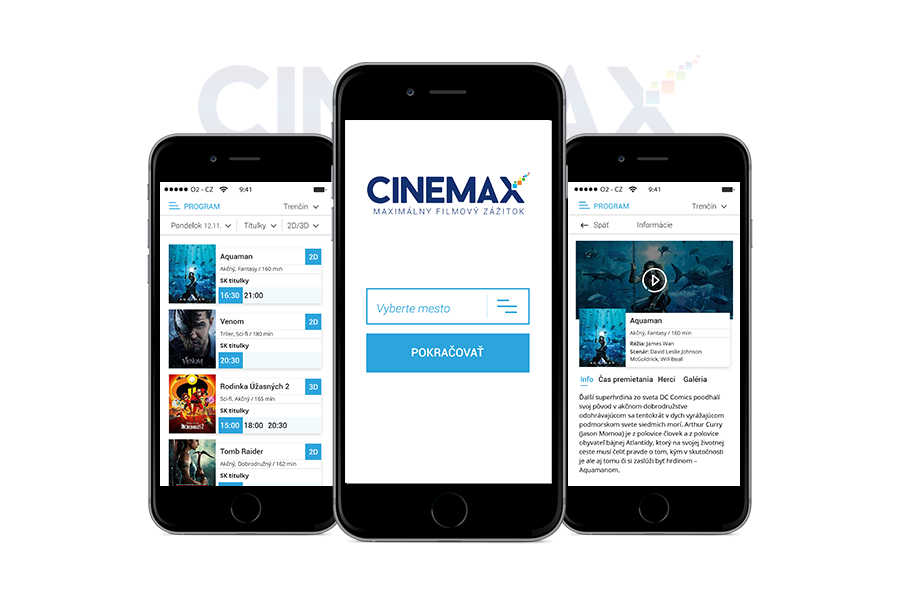 Mobilná verzia stránky kultúrnej inštitúcie