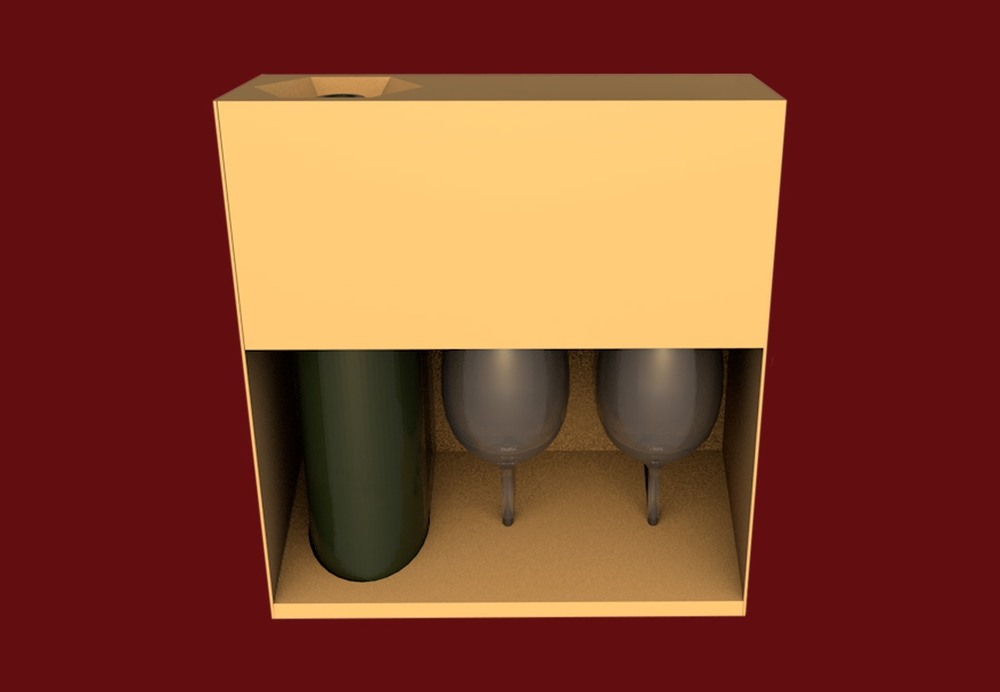 Dárkový obal vína