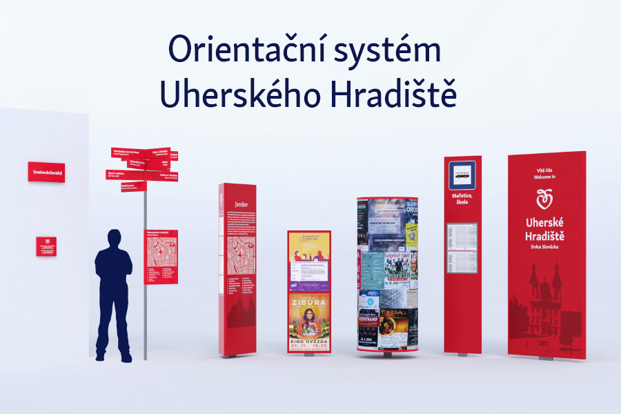 Orientační systém pro Uherské Hradiště