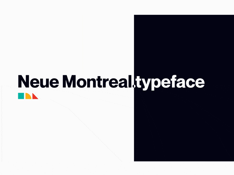 Neue Montreal - Typeface microsite