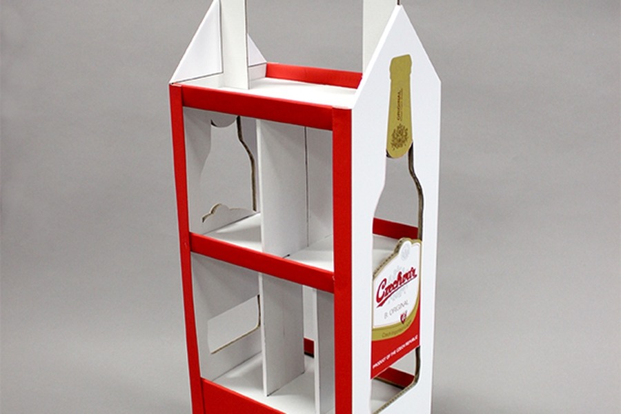 Prodejní stojan Czechvar