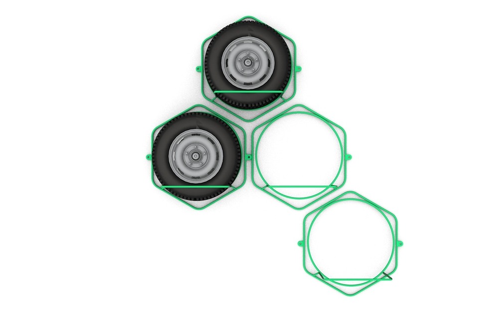 UVAX – Drátěný program pro uskladnění pneumatik