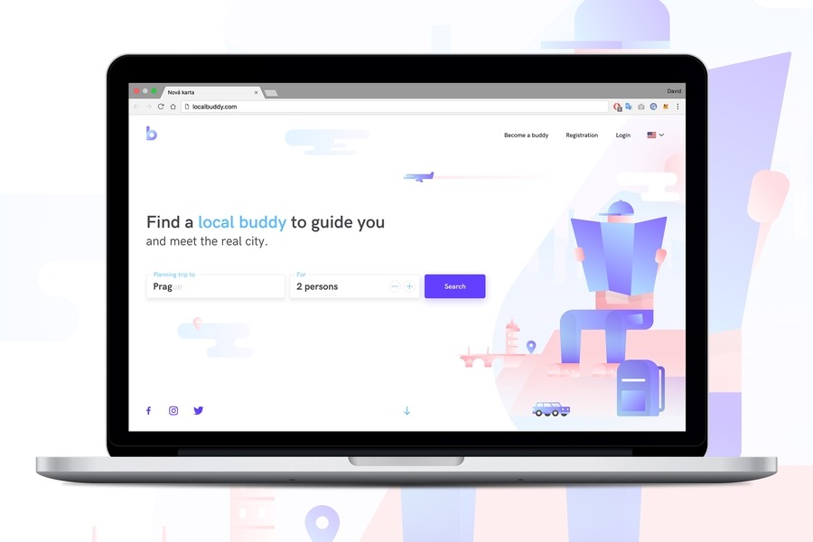 LocalBuddy - Služba pro cestovatele a amatérské průvodce