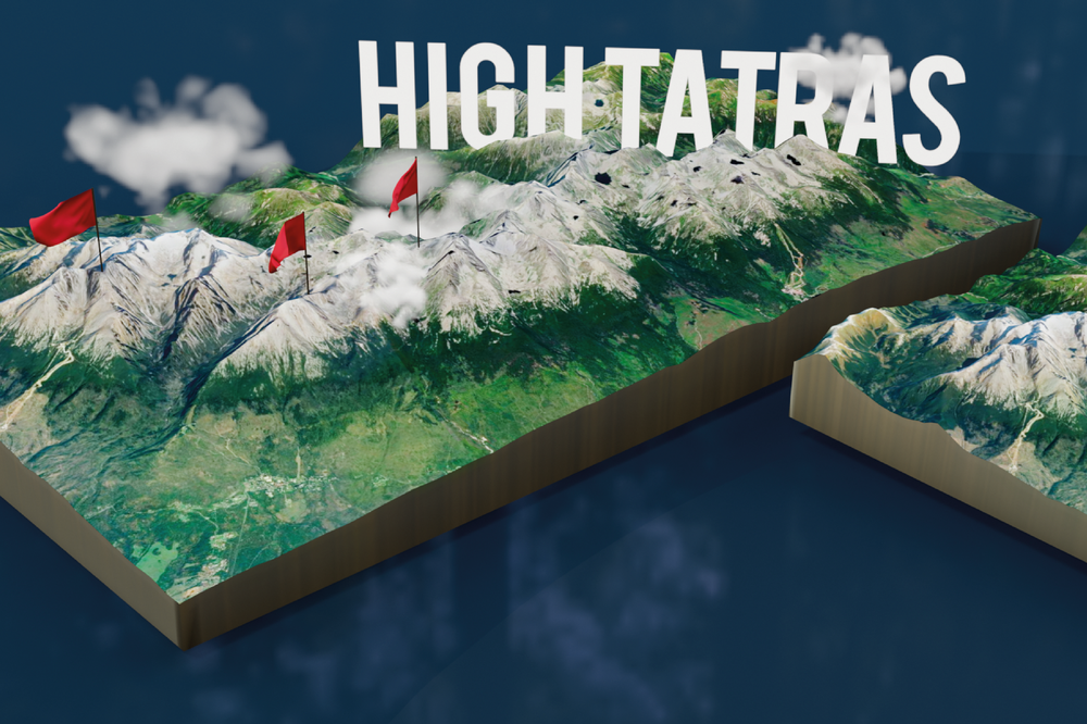 High Tatras visualization