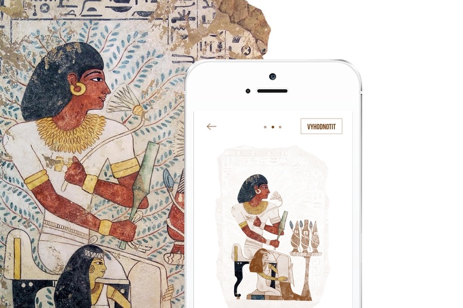 digitální reinterpretace | Aplikace Egypt
