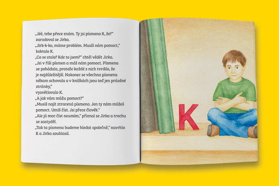 Ilustrovaná knížka o abecedě