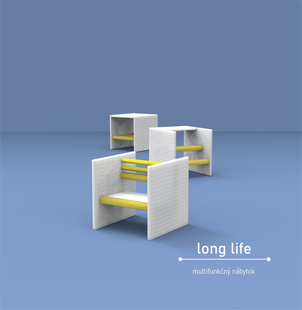 Long life - multifunkčný nábytok