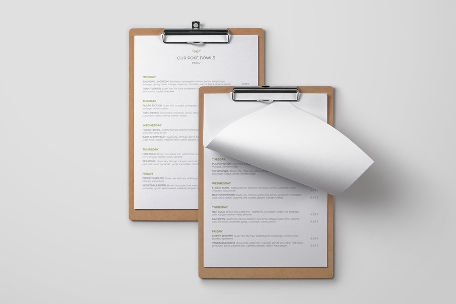 POKEHAUS DENNÉ MENU