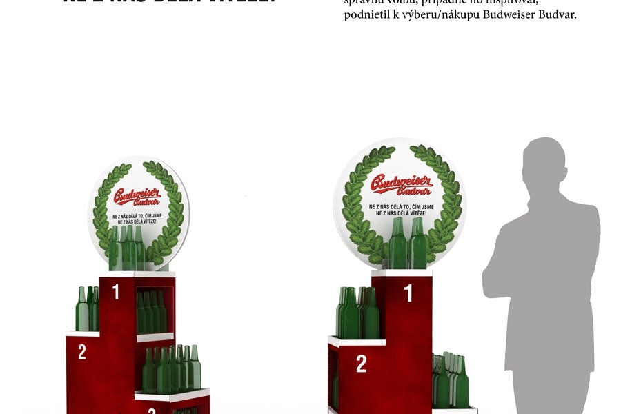 P.O.P Budějovický Budvar