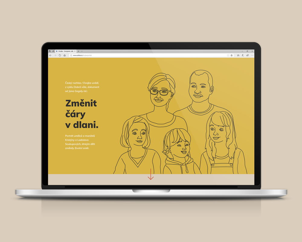 Český rozhlas- Změnit čáry v dlani