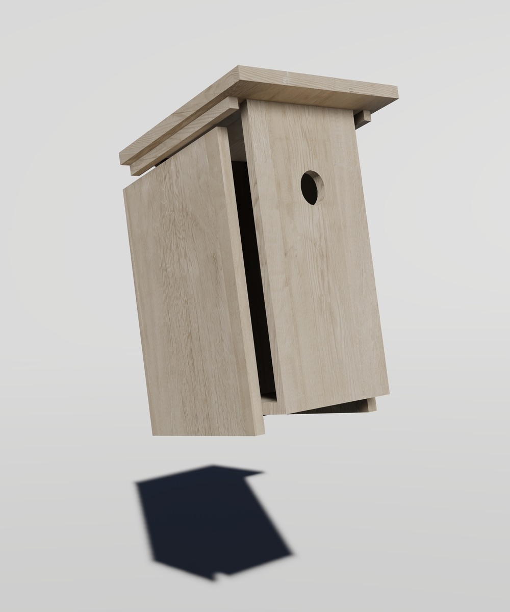 Rozebíratelná ptačí budka