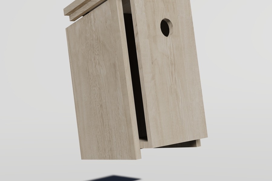 Rozebíratelná ptačí budka