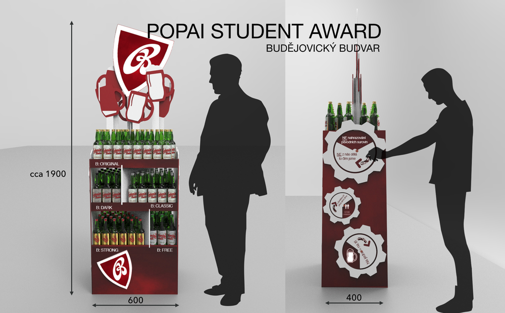 Popai student award - Budějovický Budvar