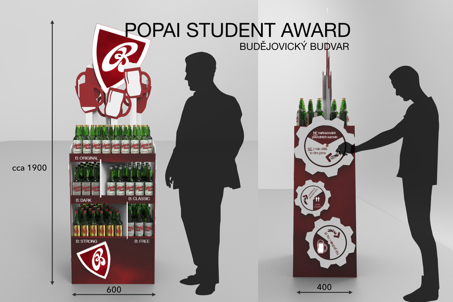 Popai student award - Budějovický Budvar
