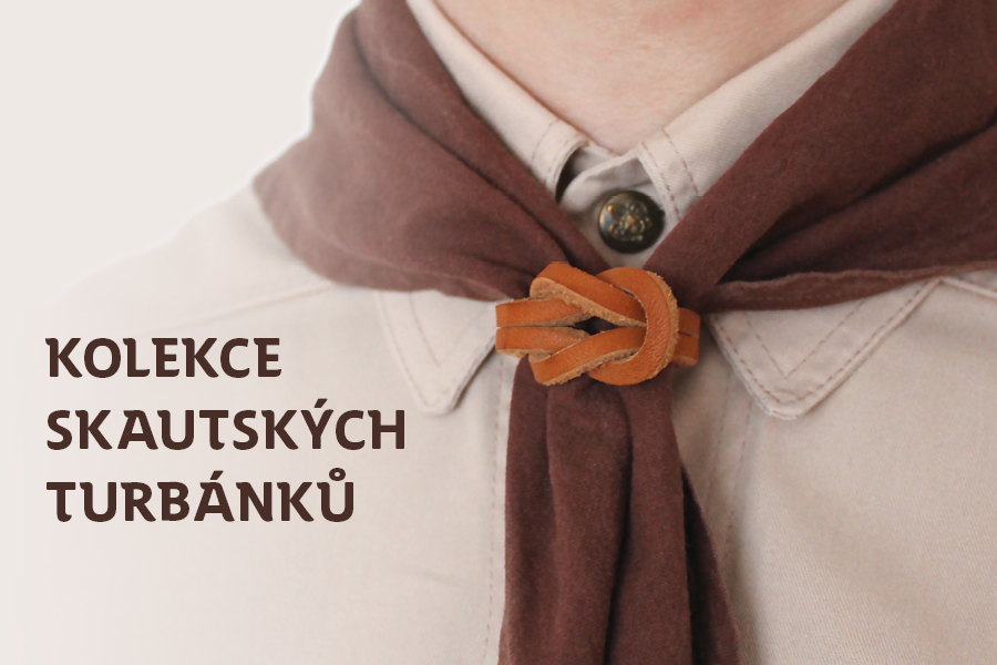 Kolekce skautských turbánků