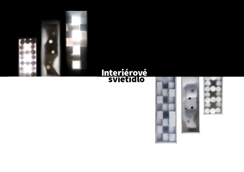 Intiérové svietidlo-skúška