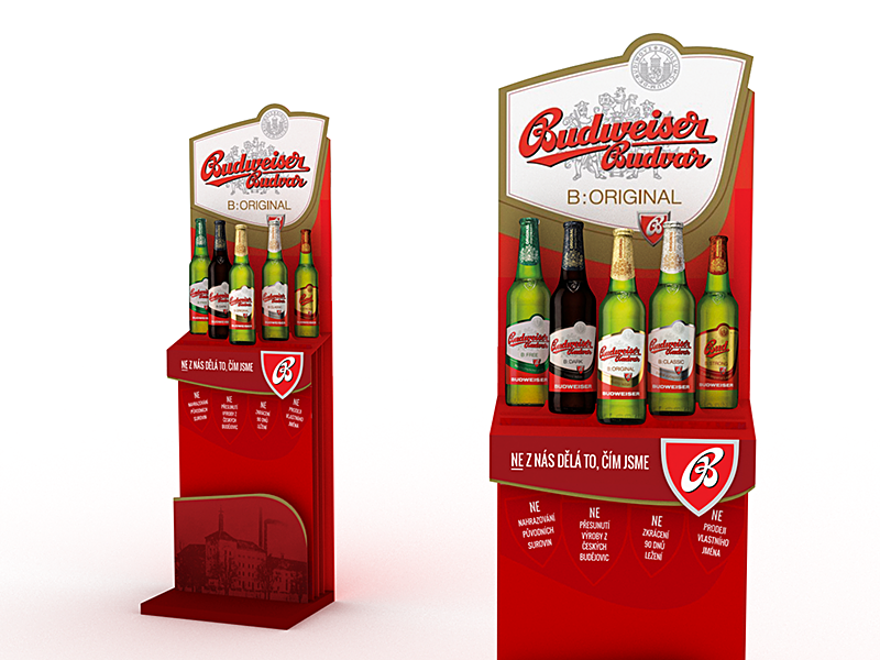 P.O.P Budějovický Budvar