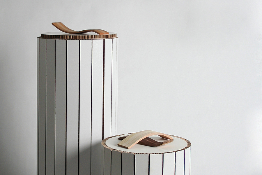 Výstavný mobiliár k 10. výročiu ateliéru