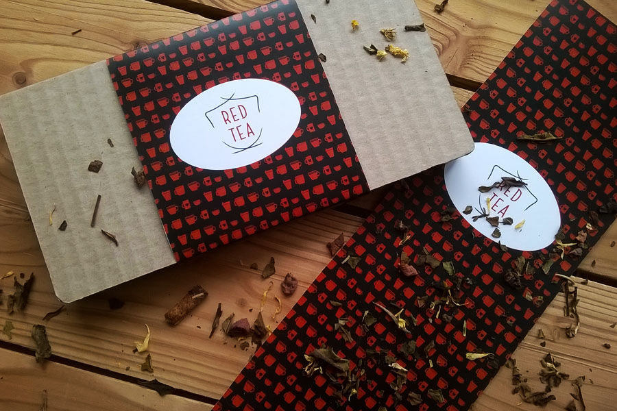 Design krabičky na čaj