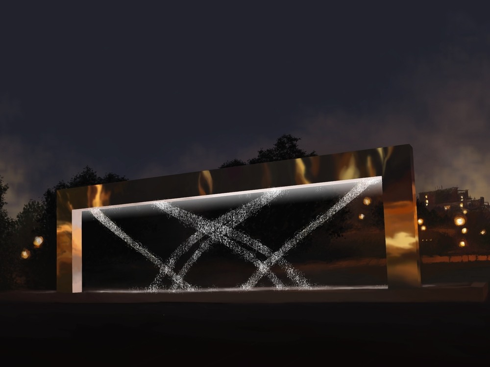 Světelná fontána Brno | EuroVis 2018