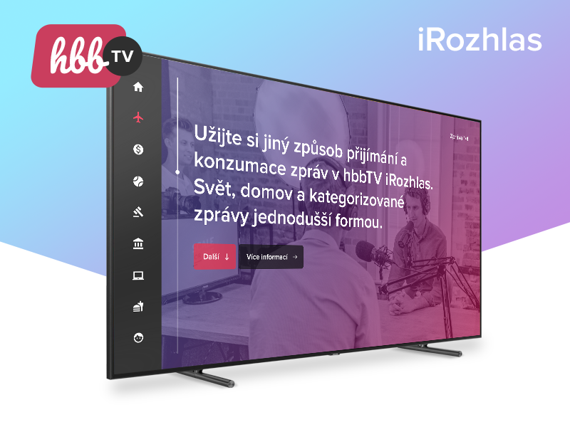 iRozhlas - Hybridní televize a mobilní aplikace