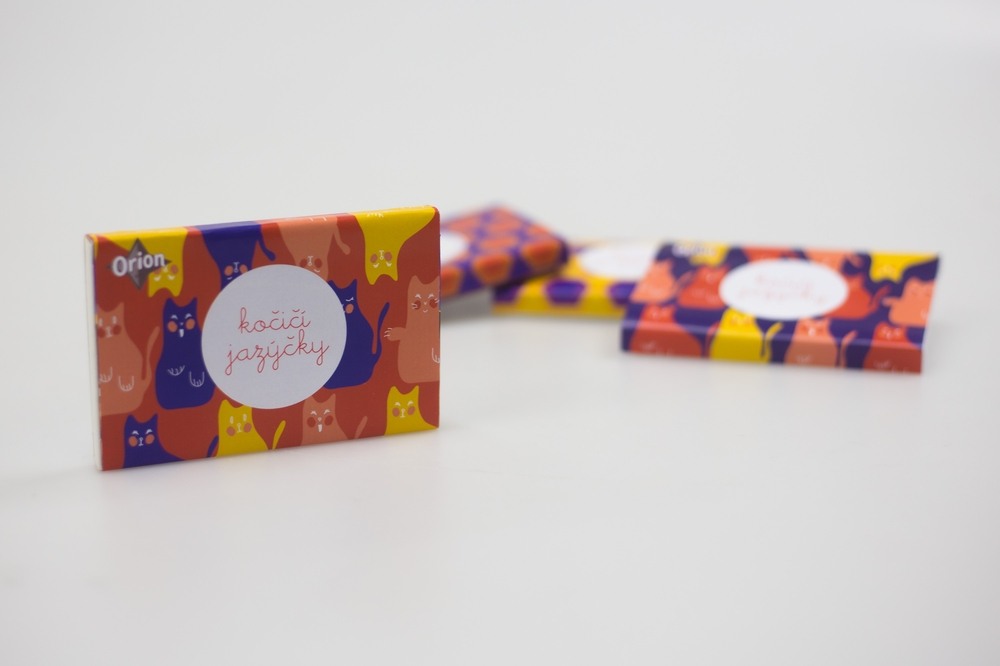 Obal na kočičí jazýčky