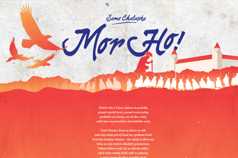 Mor Ho! - Web na báseň