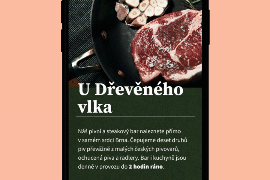 Jídelní lístek_Dřevěný vlk