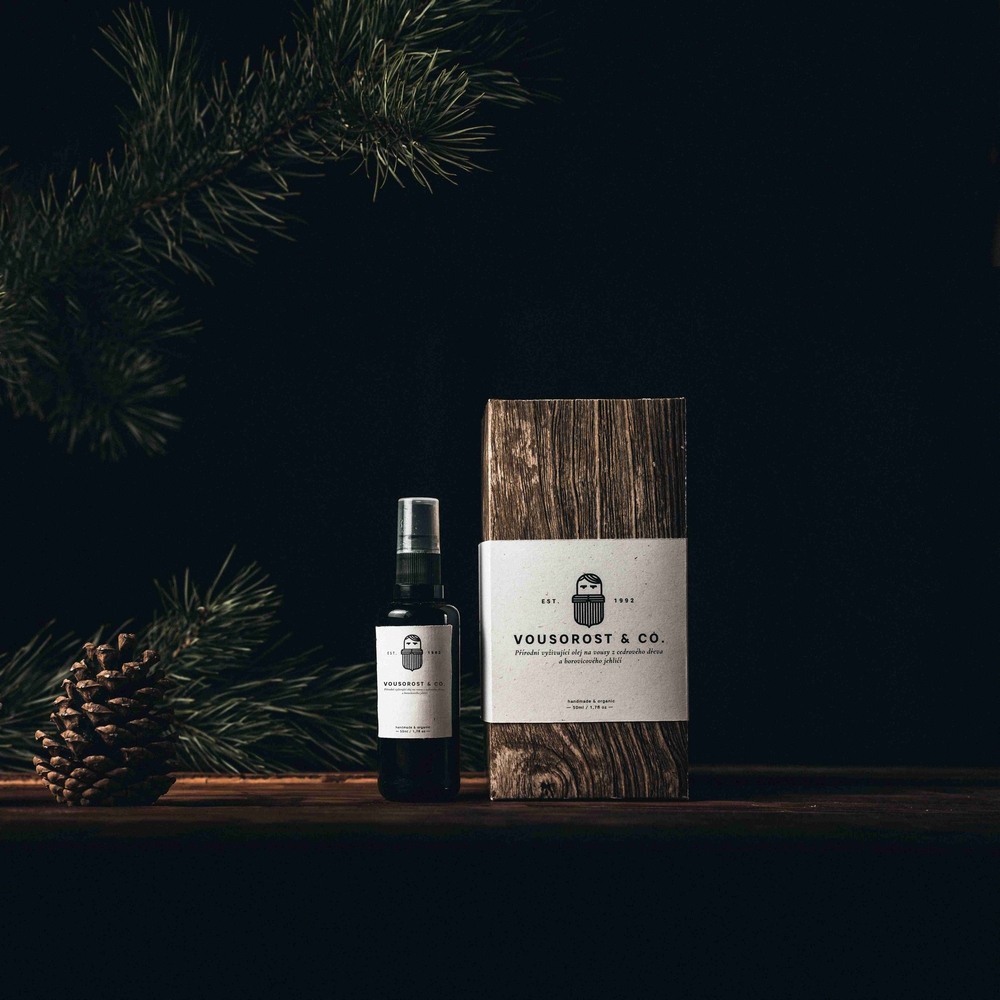 Obal oleje na vousy — VOUSOROST