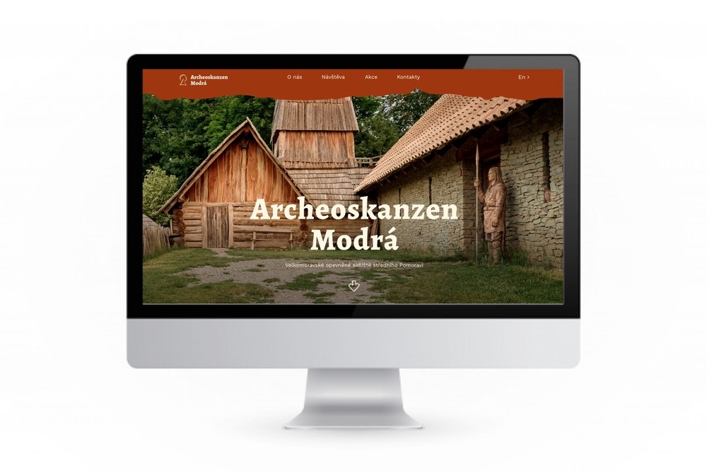 Archeoskanzen Modrá