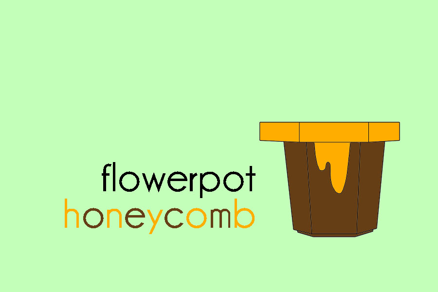 Květináč Honeycomb