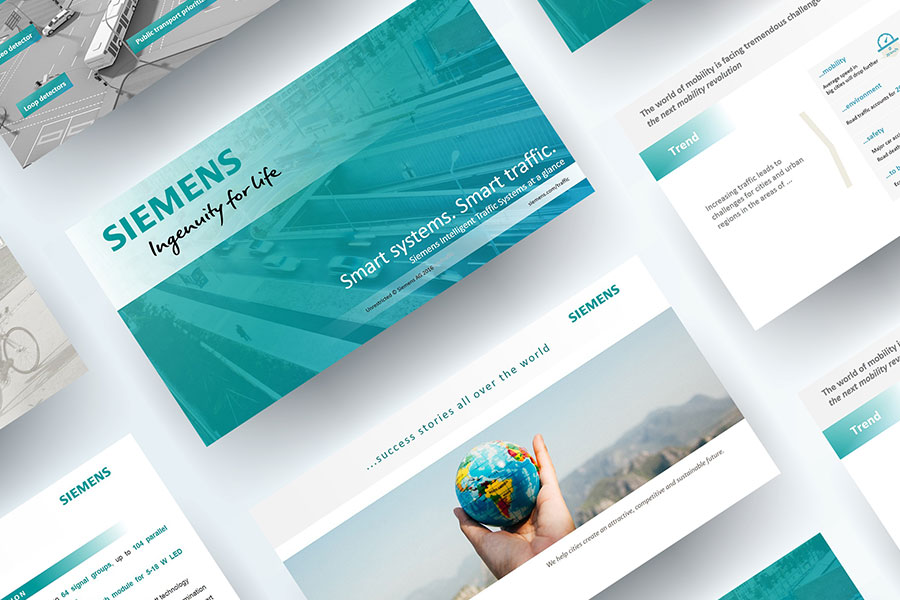 Siemens redesign presentation