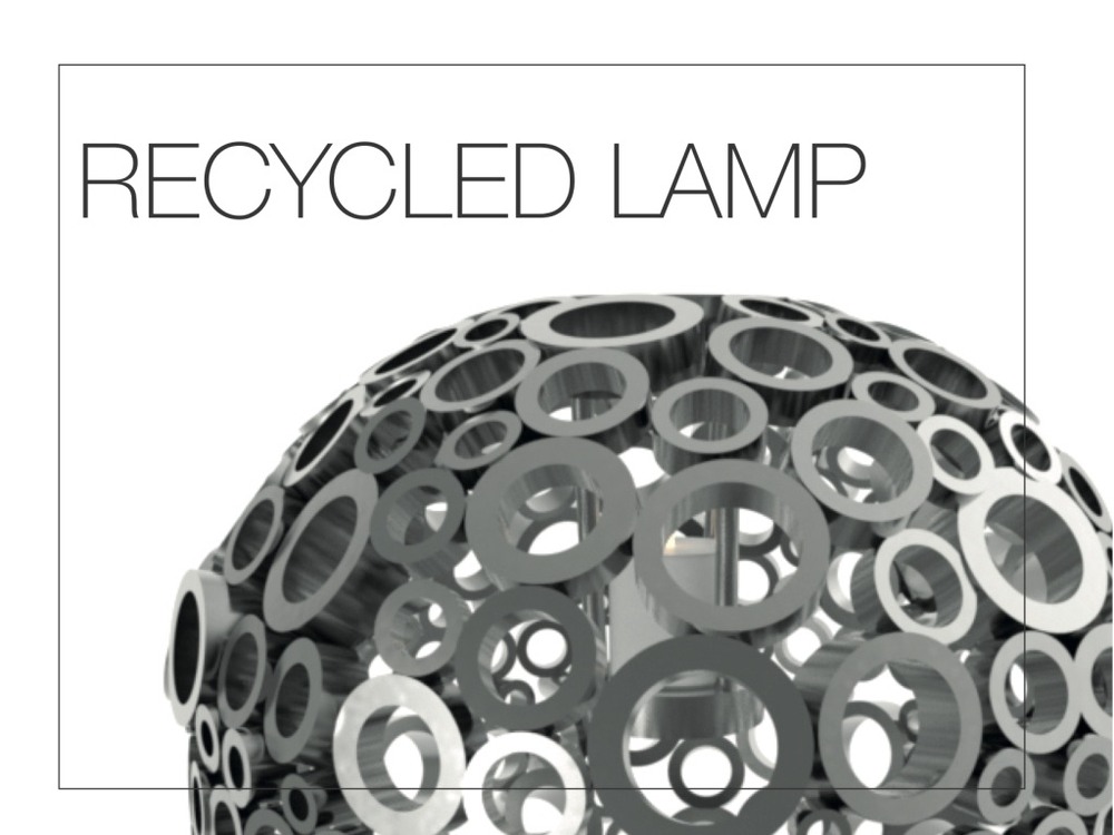 Recycled lamp