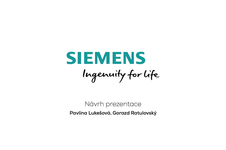 Prezentácia pre spoločnosť Siemens