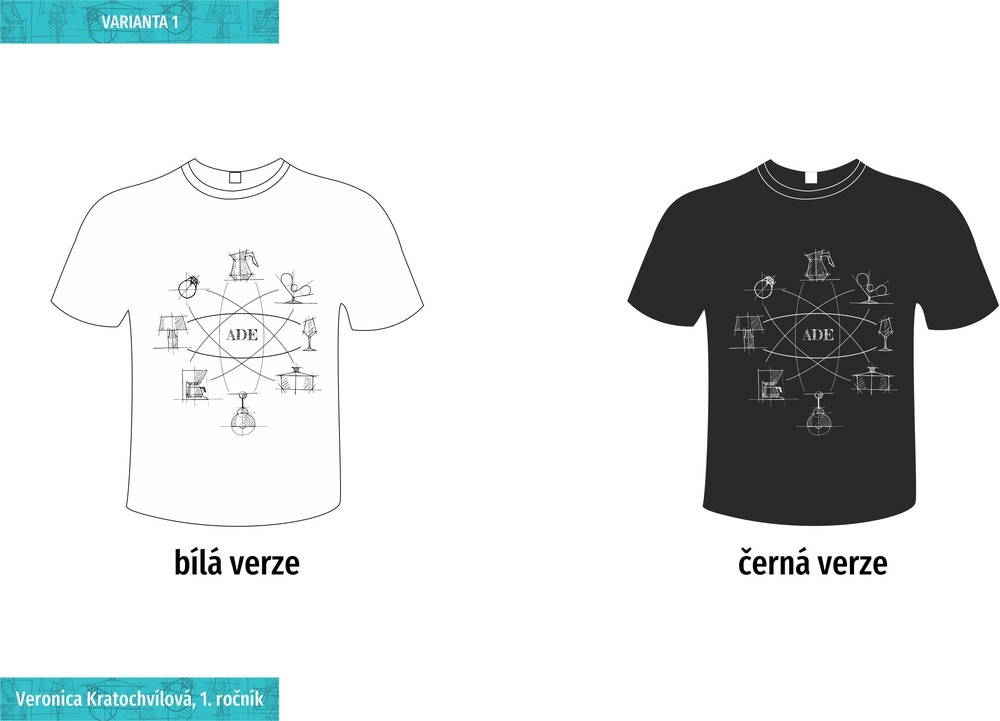 Návrh ateliérového trika