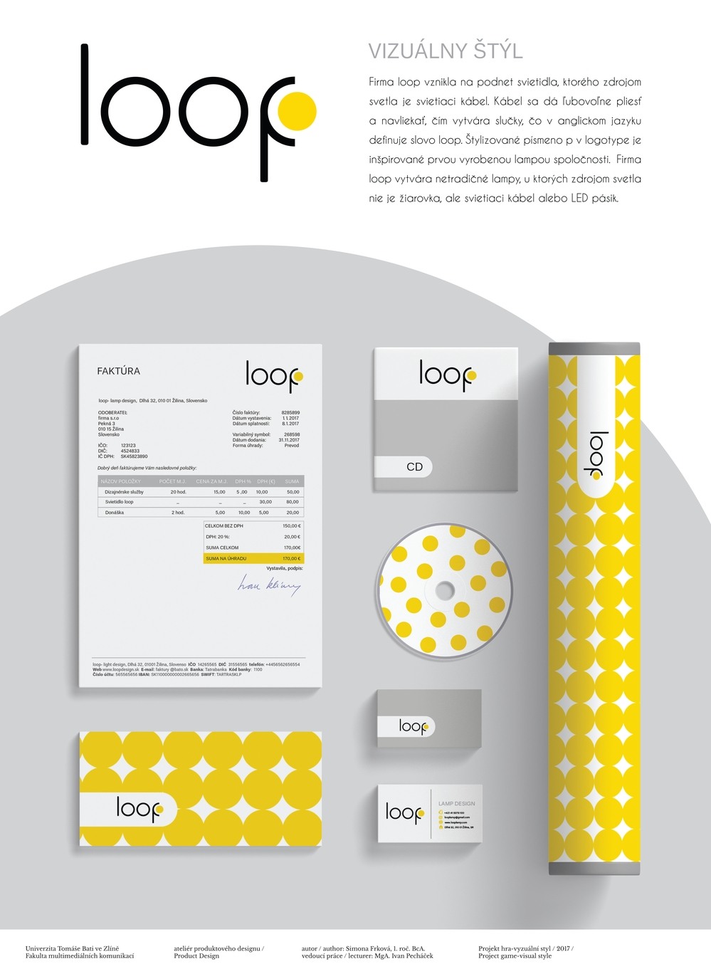 loop - vizuální styl