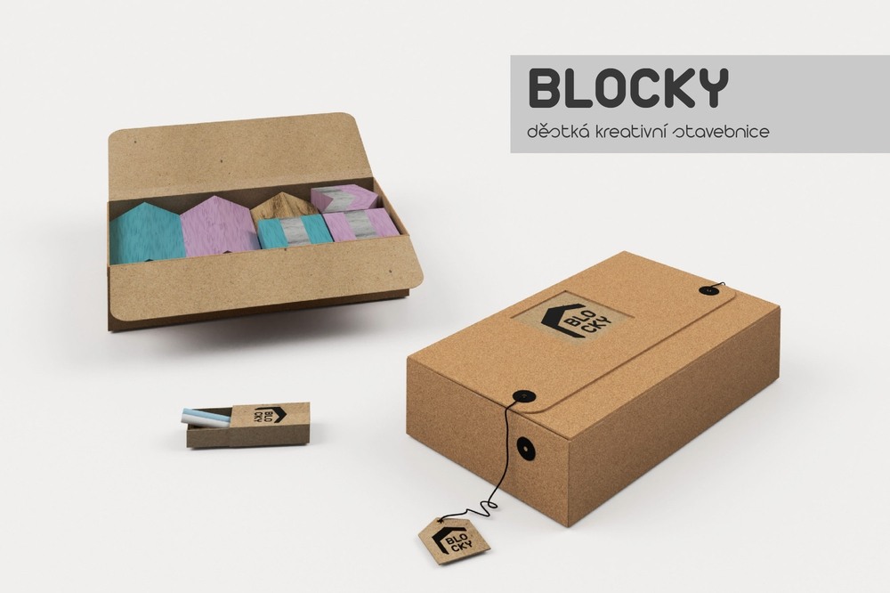 BLOCKY - dětská kreativní stavebnice