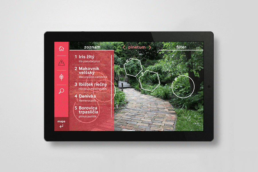 Virtuálna prehliadka - Botanická záhrada UK