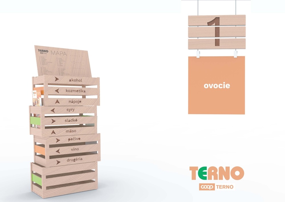 Instore communication - Terno Coop jednota