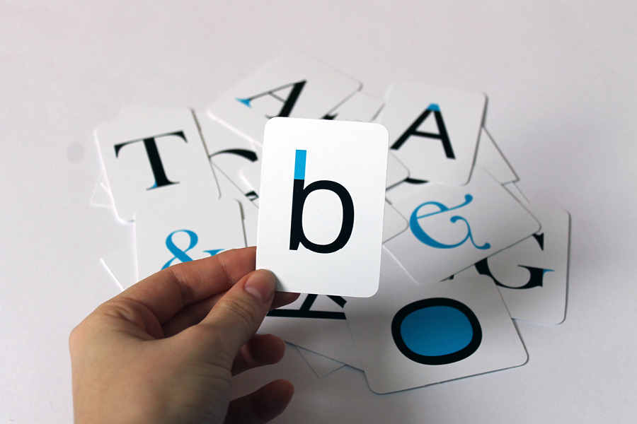 Typografie — výukové pomůcky