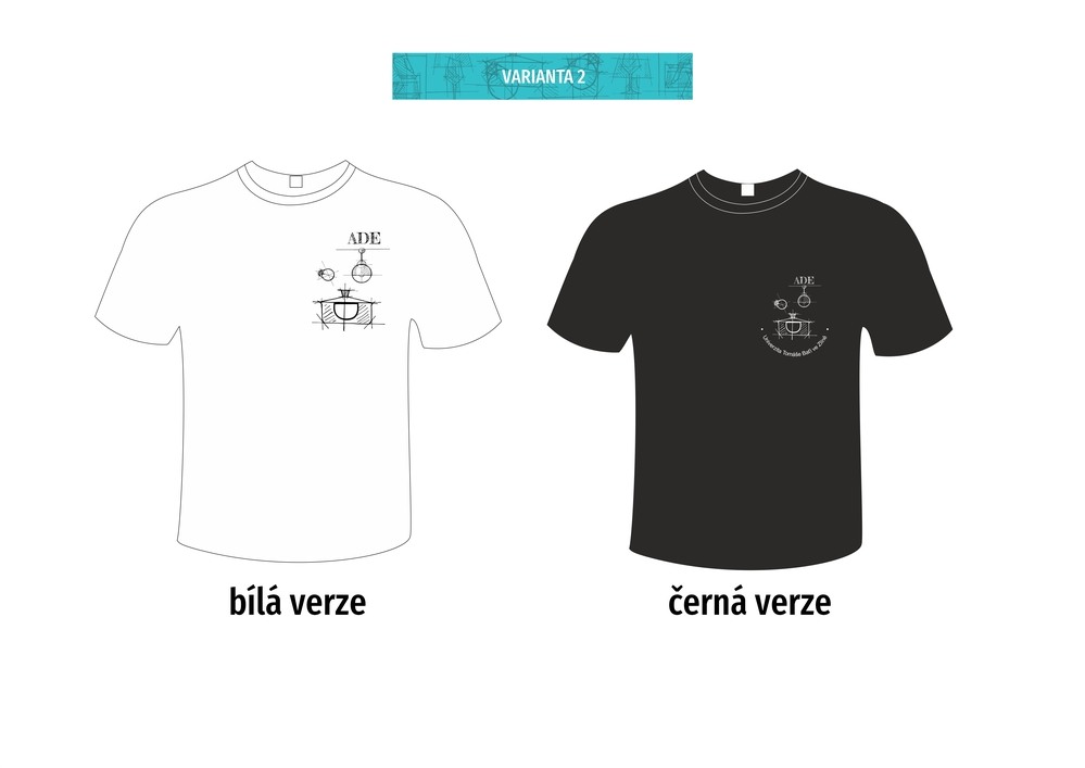 Trička ateliéru produktového designu