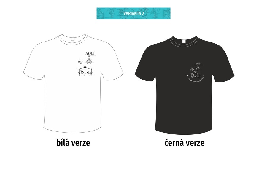 Trička ateliéru produktového designu