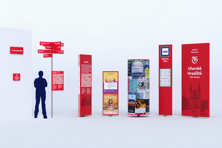 Orientační systém Uherského Hradiště